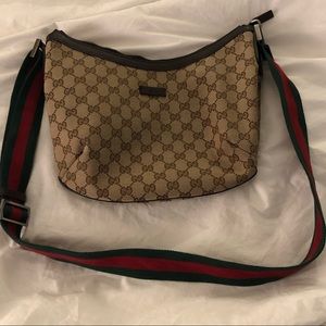 Gucci GG Monogram Crossbody/Messenger